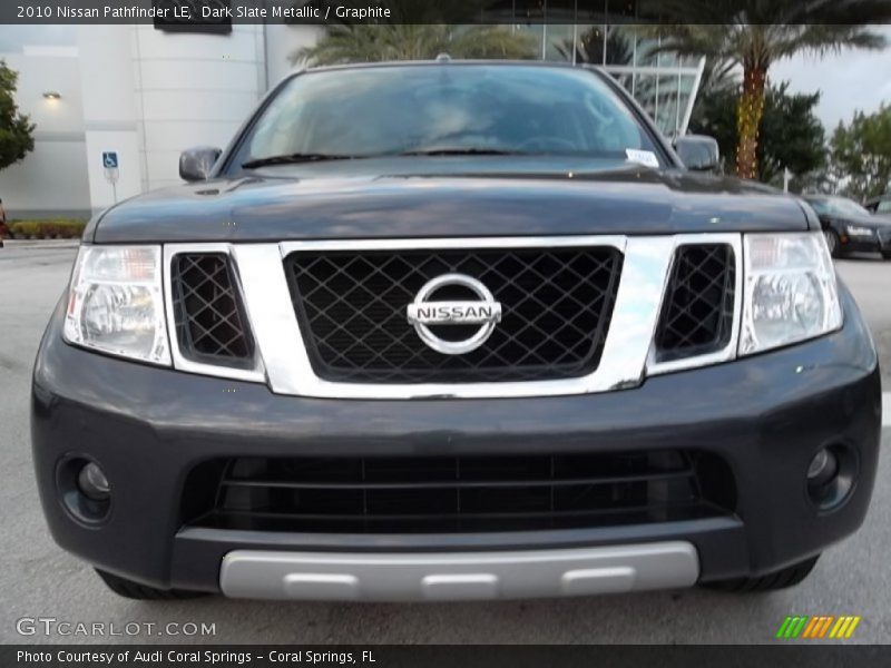 Dark Slate Metallic / Graphite 2010 Nissan Pathfinder LE