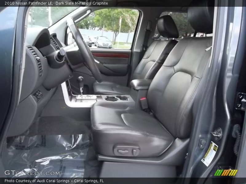 Dark Slate Metallic / Graphite 2010 Nissan Pathfinder LE