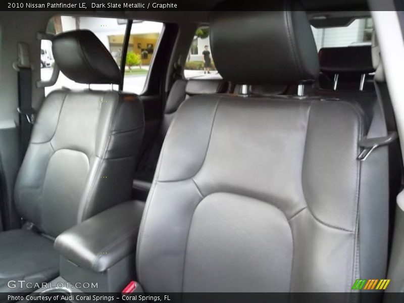Dark Slate Metallic / Graphite 2010 Nissan Pathfinder LE