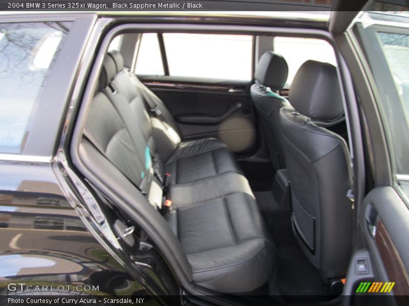 Black Sapphire Metallic / Black 2004 BMW 3 Series 325xi Wagon