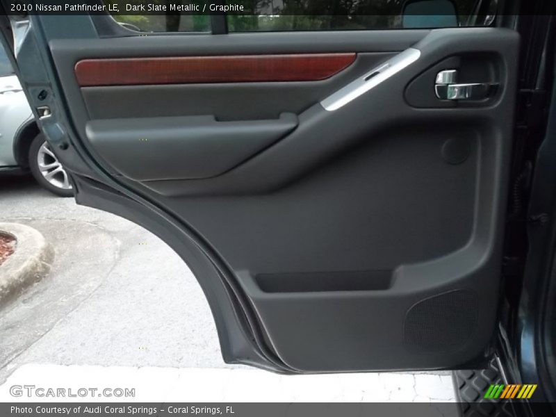 Dark Slate Metallic / Graphite 2010 Nissan Pathfinder LE