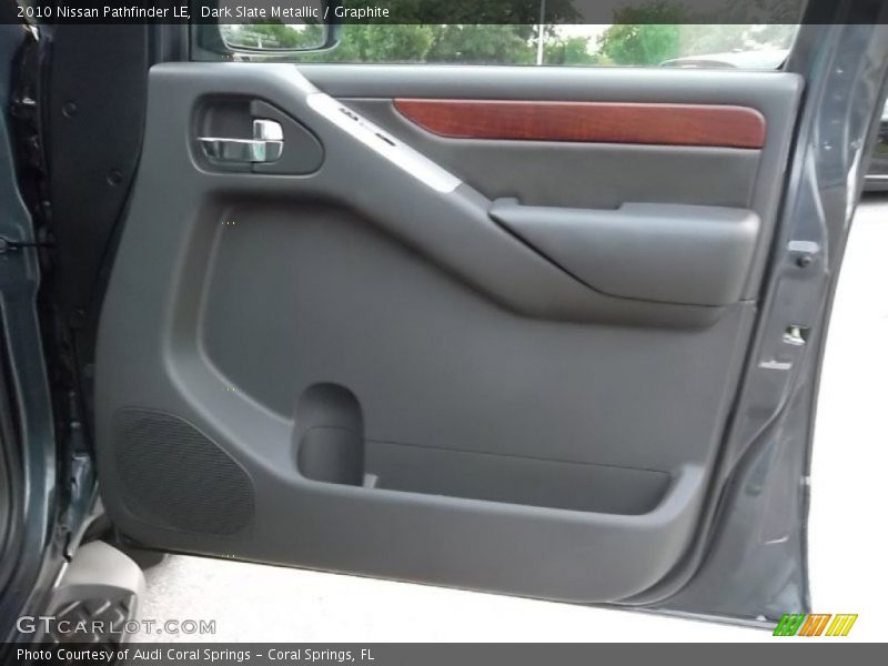Dark Slate Metallic / Graphite 2010 Nissan Pathfinder LE