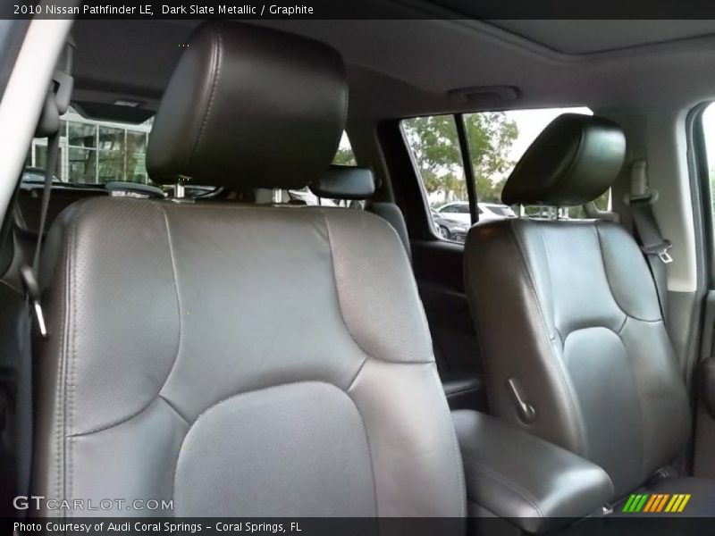 Dark Slate Metallic / Graphite 2010 Nissan Pathfinder LE