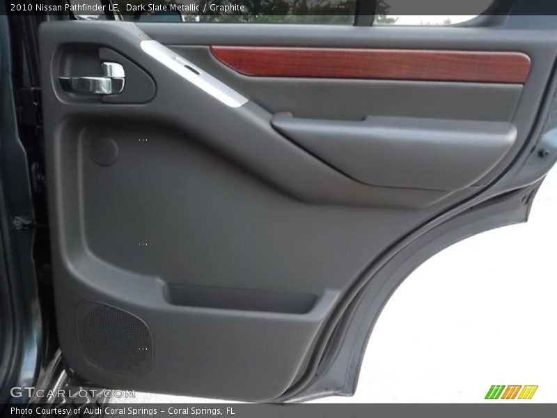 Dark Slate Metallic / Graphite 2010 Nissan Pathfinder LE