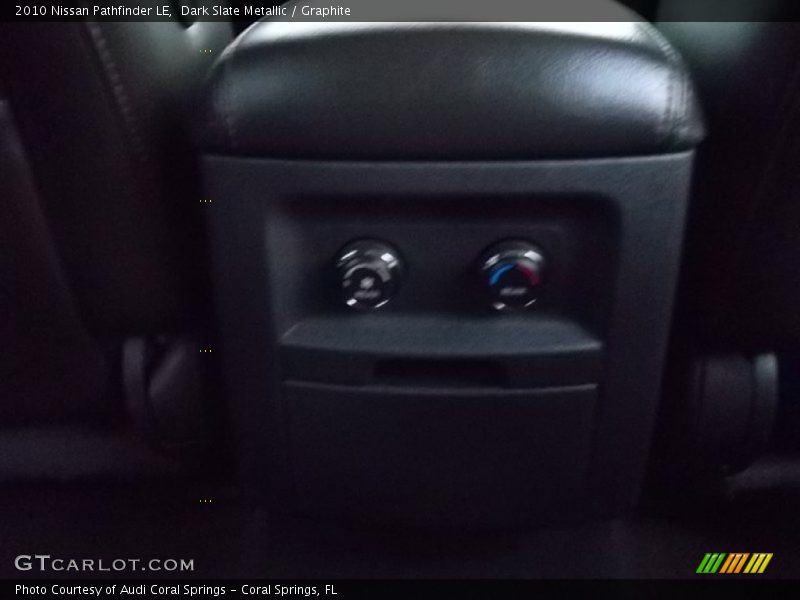 Dark Slate Metallic / Graphite 2010 Nissan Pathfinder LE
