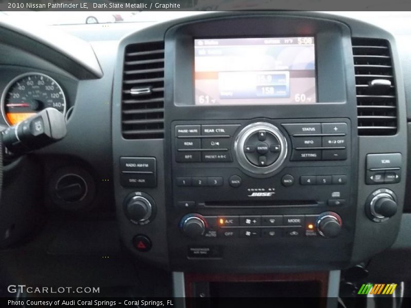 Dark Slate Metallic / Graphite 2010 Nissan Pathfinder LE