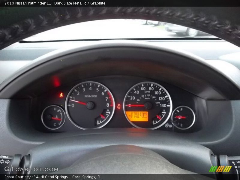 Dark Slate Metallic / Graphite 2010 Nissan Pathfinder LE