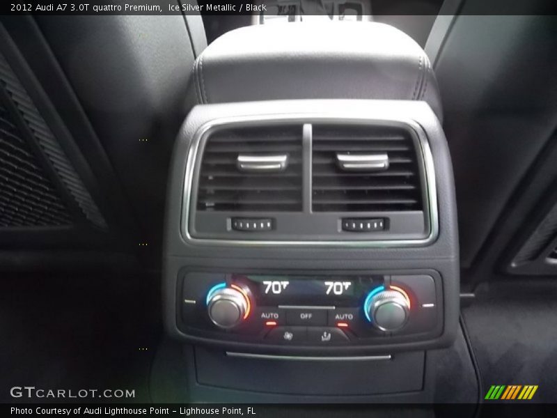 Ice Silver Metallic / Black 2012 Audi A7 3.0T quattro Premium