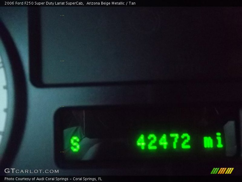 Arizona Beige Metallic / Tan 2006 Ford F250 Super Duty Lariat SuperCab