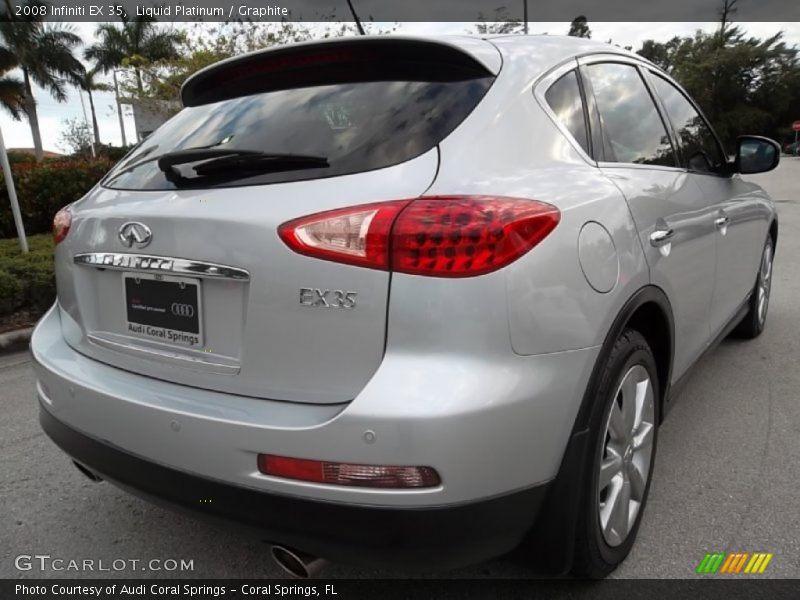 Liquid Platinum / Graphite 2008 Infiniti EX 35