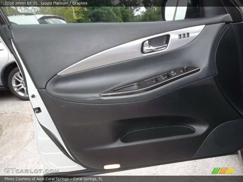 Liquid Platinum / Graphite 2008 Infiniti EX 35