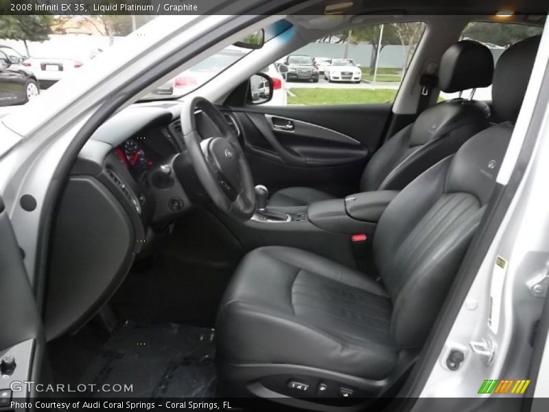  2008 EX 35 Graphite Interior
