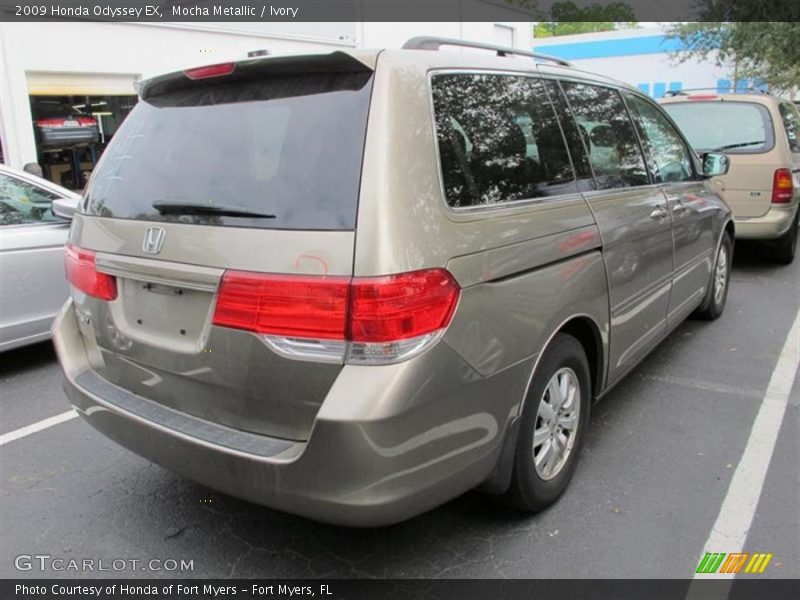 Mocha Metallic / Ivory 2009 Honda Odyssey EX