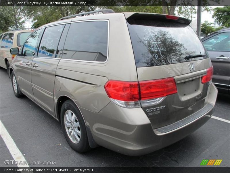 Mocha Metallic / Ivory 2009 Honda Odyssey EX