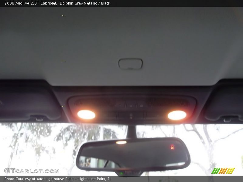 Dolphin Grey Metallic / Black 2008 Audi A4 2.0T Cabriolet
