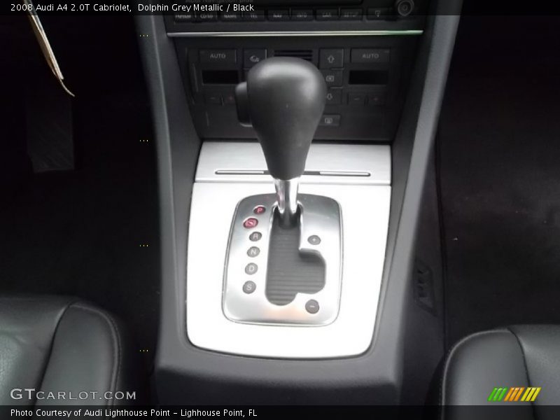 Dolphin Grey Metallic / Black 2008 Audi A4 2.0T Cabriolet
