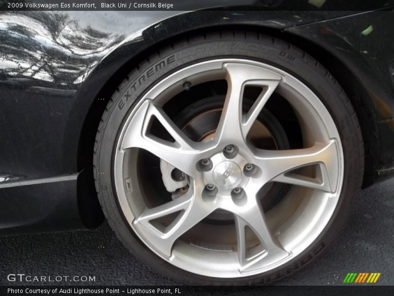 Black Uni / Cornsilk Beige 2009 Volkswagen Eos Komfort