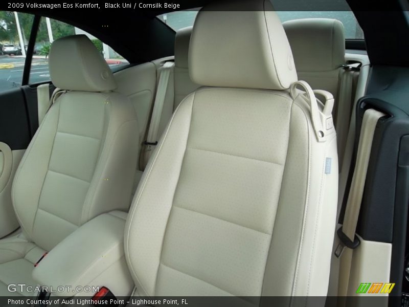 Black Uni / Cornsilk Beige 2009 Volkswagen Eos Komfort