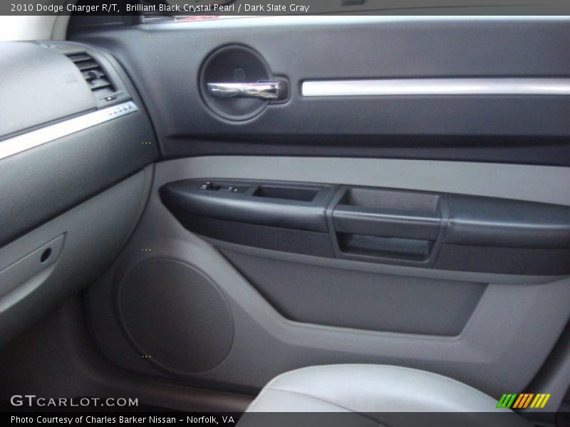 Brilliant Black Crystal Pearl / Dark Slate Gray 2010 Dodge Charger R/T