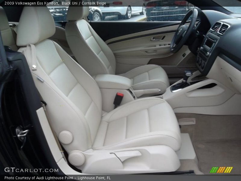 Black Uni / Cornsilk Beige 2009 Volkswagen Eos Komfort
