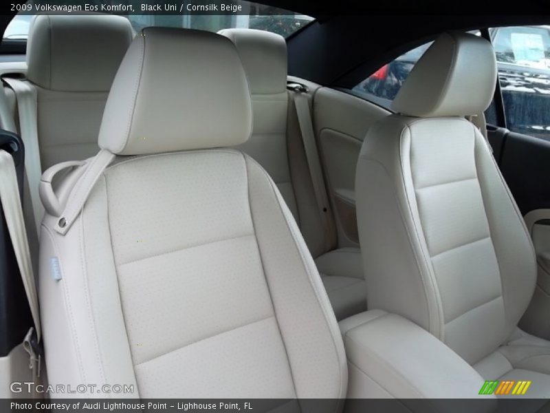 Black Uni / Cornsilk Beige 2009 Volkswagen Eos Komfort