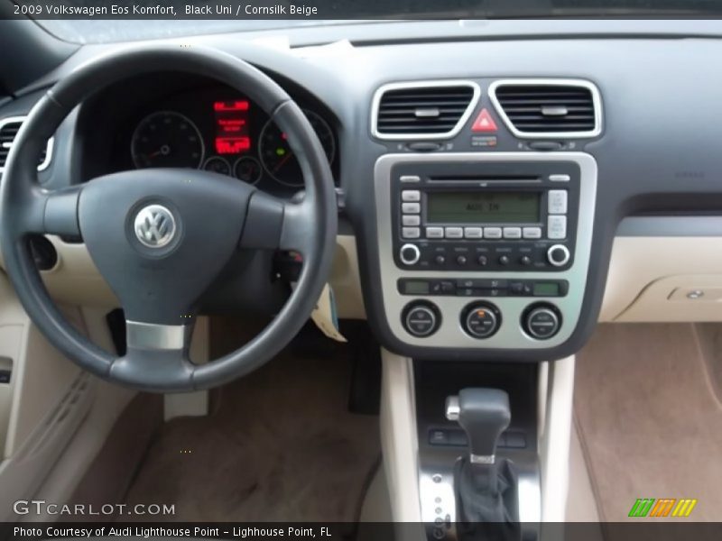 Black Uni / Cornsilk Beige 2009 Volkswagen Eos Komfort