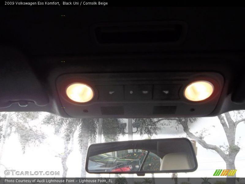 Black Uni / Cornsilk Beige 2009 Volkswagen Eos Komfort