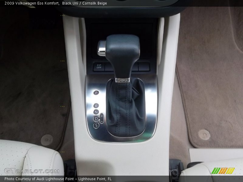 Black Uni / Cornsilk Beige 2009 Volkswagen Eos Komfort