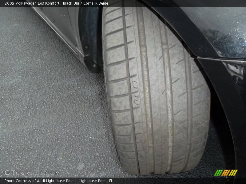 Black Uni / Cornsilk Beige 2009 Volkswagen Eos Komfort
