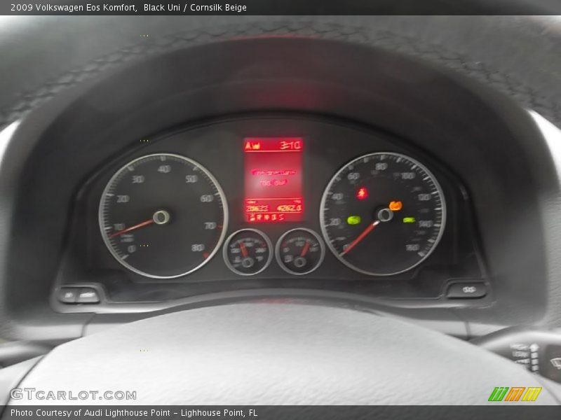 Black Uni / Cornsilk Beige 2009 Volkswagen Eos Komfort
