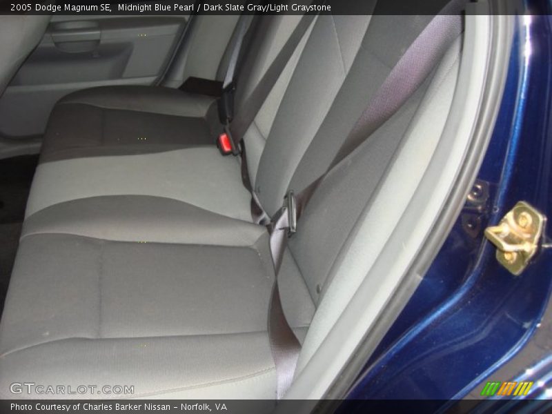Midnight Blue Pearl / Dark Slate Gray/Light Graystone 2005 Dodge Magnum SE