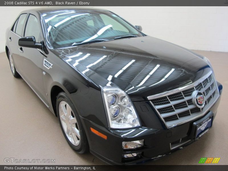Black Raven / Ebony 2008 Cadillac STS 4 V6 AWD