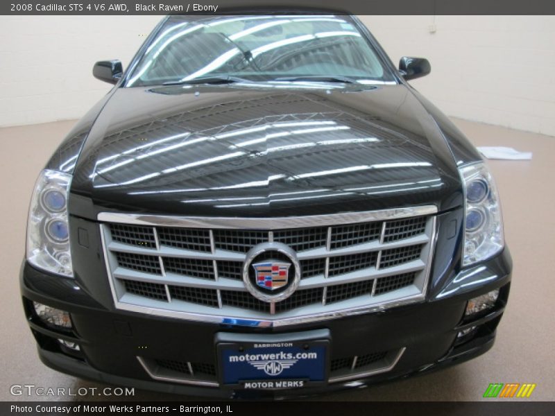 Black Raven / Ebony 2008 Cadillac STS 4 V6 AWD