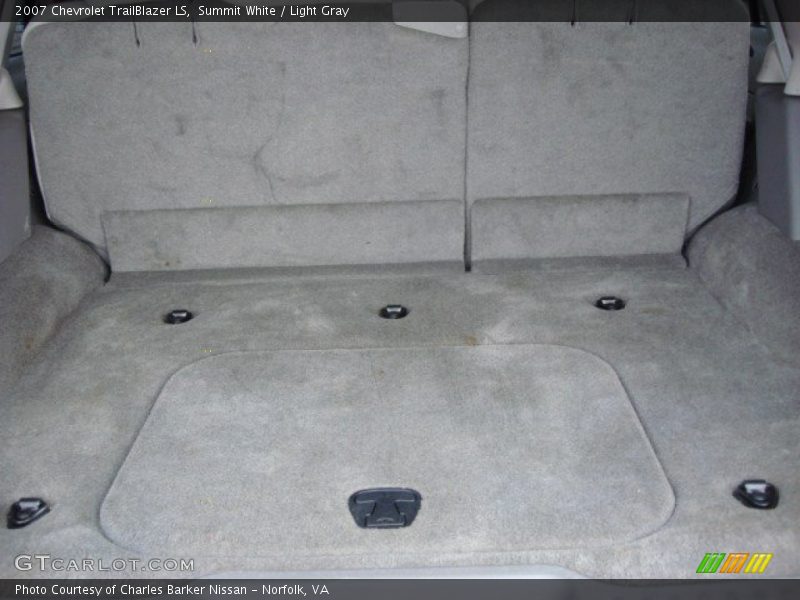 Summit White / Light Gray 2007 Chevrolet TrailBlazer LS