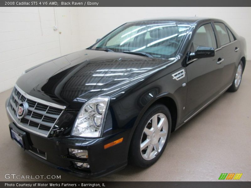 Black Raven / Ebony 2008 Cadillac STS 4 V6 AWD