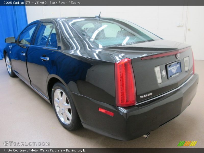 Black Raven / Ebony 2008 Cadillac STS 4 V6 AWD