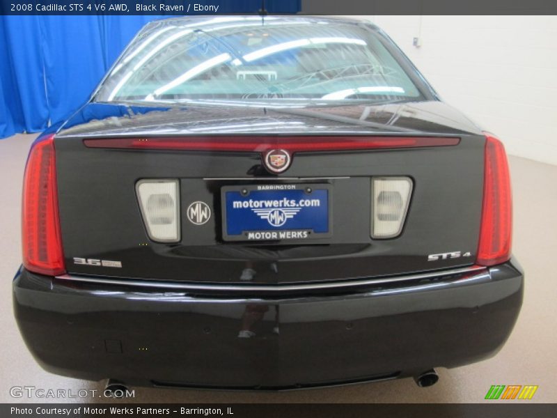 Black Raven / Ebony 2008 Cadillac STS 4 V6 AWD