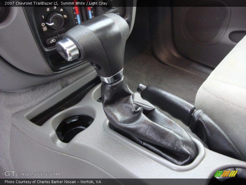 Summit White / Light Gray 2007 Chevrolet TrailBlazer LS