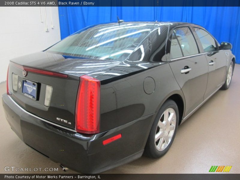 Black Raven / Ebony 2008 Cadillac STS 4 V6 AWD