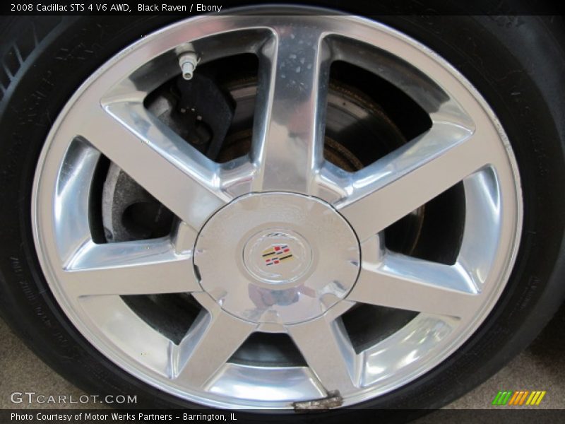 Black Raven / Ebony 2008 Cadillac STS 4 V6 AWD