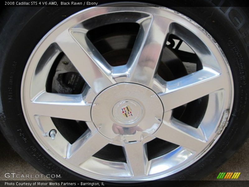 Black Raven / Ebony 2008 Cadillac STS 4 V6 AWD