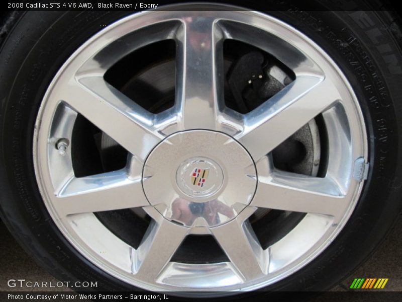 Black Raven / Ebony 2008 Cadillac STS 4 V6 AWD