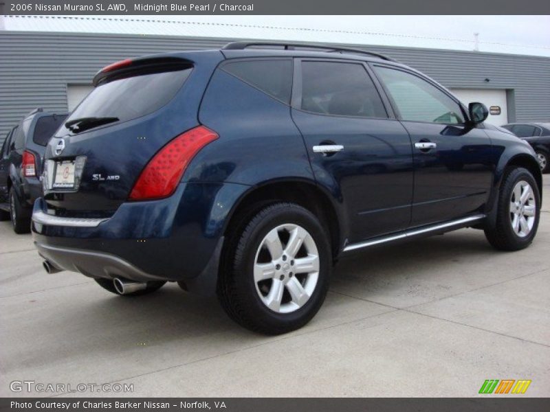 Midnight Blue Pearl / Charcoal 2006 Nissan Murano SL AWD