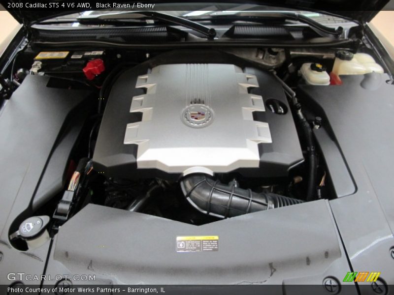 Black Raven / Ebony 2008 Cadillac STS 4 V6 AWD