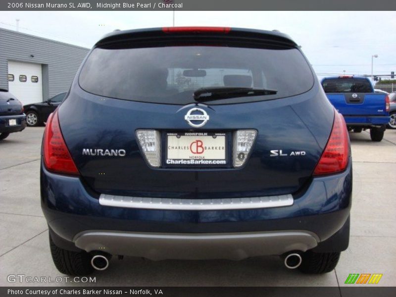 Midnight Blue Pearl / Charcoal 2006 Nissan Murano SL AWD