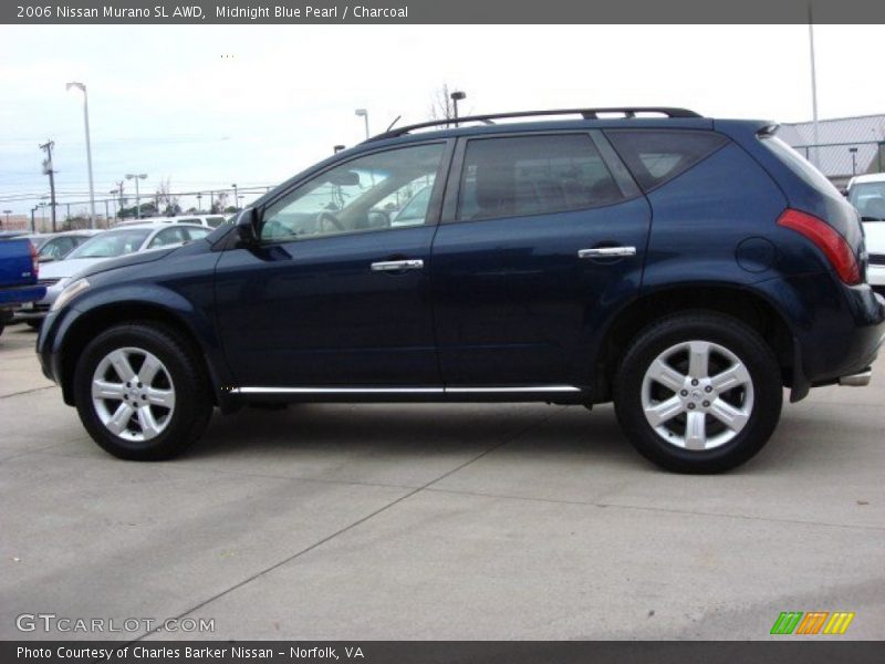 Midnight Blue Pearl / Charcoal 2006 Nissan Murano SL AWD