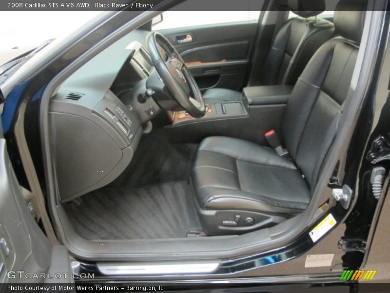 Black Raven / Ebony 2008 Cadillac STS 4 V6 AWD