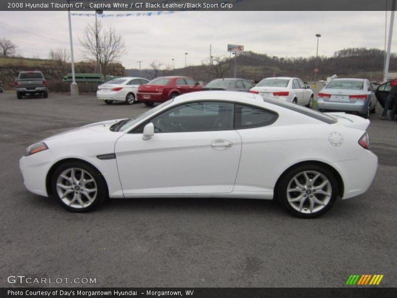  2008 Tiburon GT Captiva White