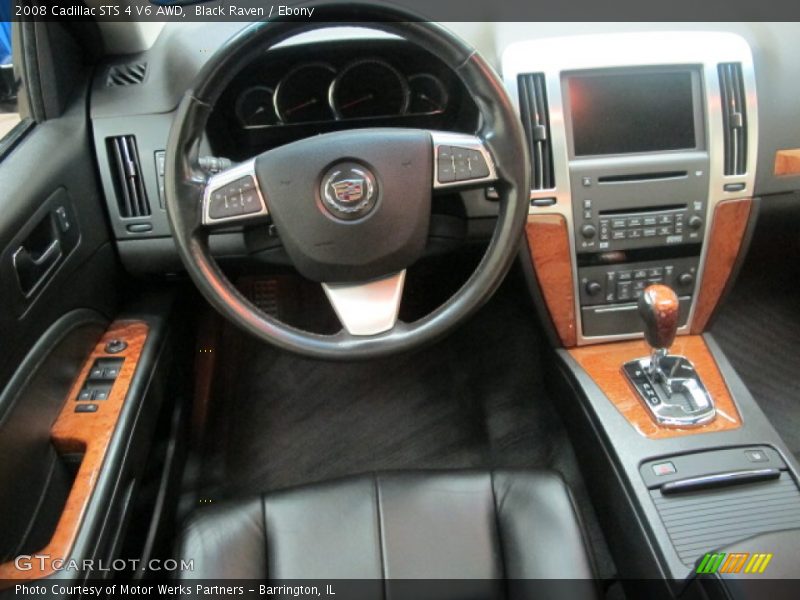 Black Raven / Ebony 2008 Cadillac STS 4 V6 AWD