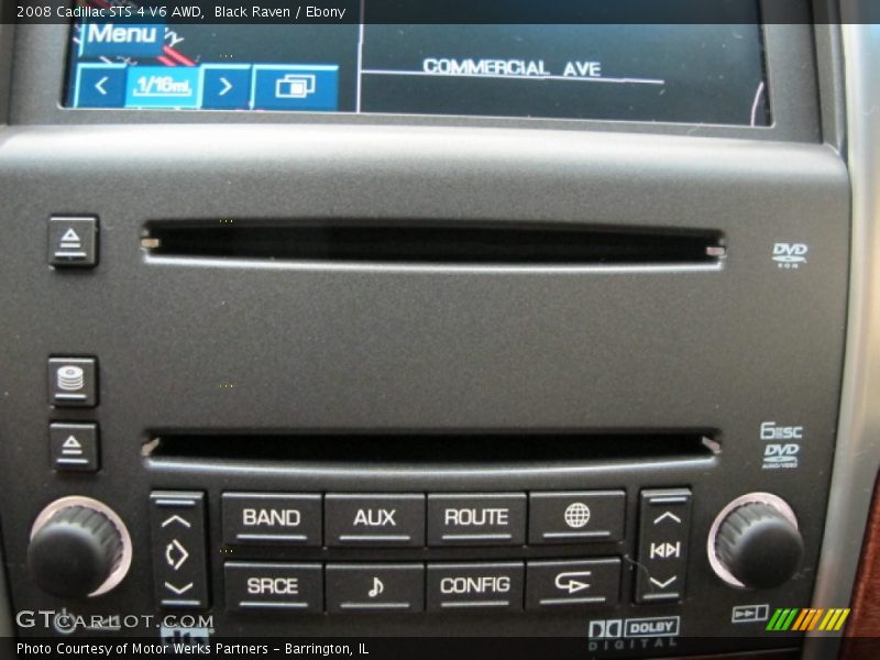 Black Raven / Ebony 2008 Cadillac STS 4 V6 AWD